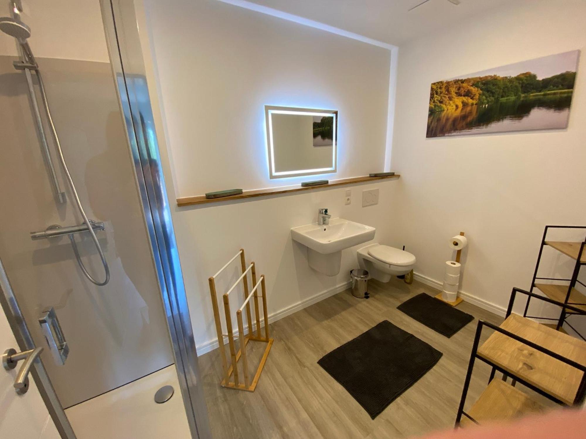 Ferienwohnung Reitanlage Baerenz Selk 객실 사진